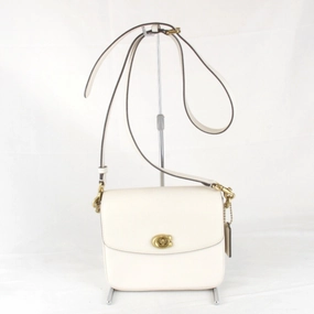 Coach Leather Shoulder Bag (Pre-Owned)