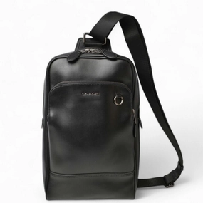 Coach  Leather Shoulder Bag Sling Bag (Pre-Owned)