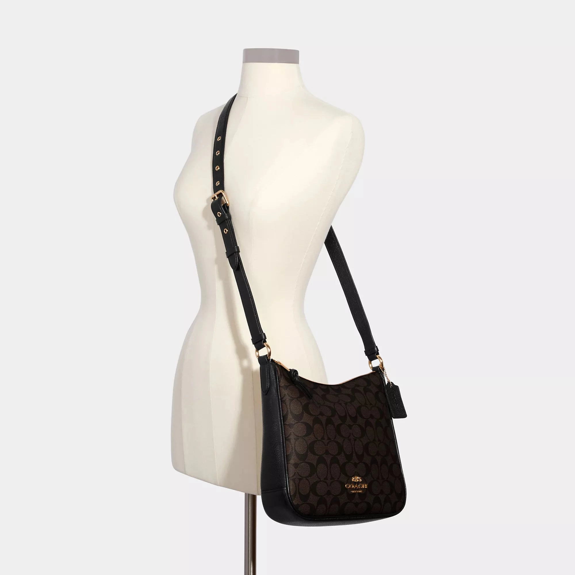 Coach Outlet Ellie File Bag In Signature Canvas