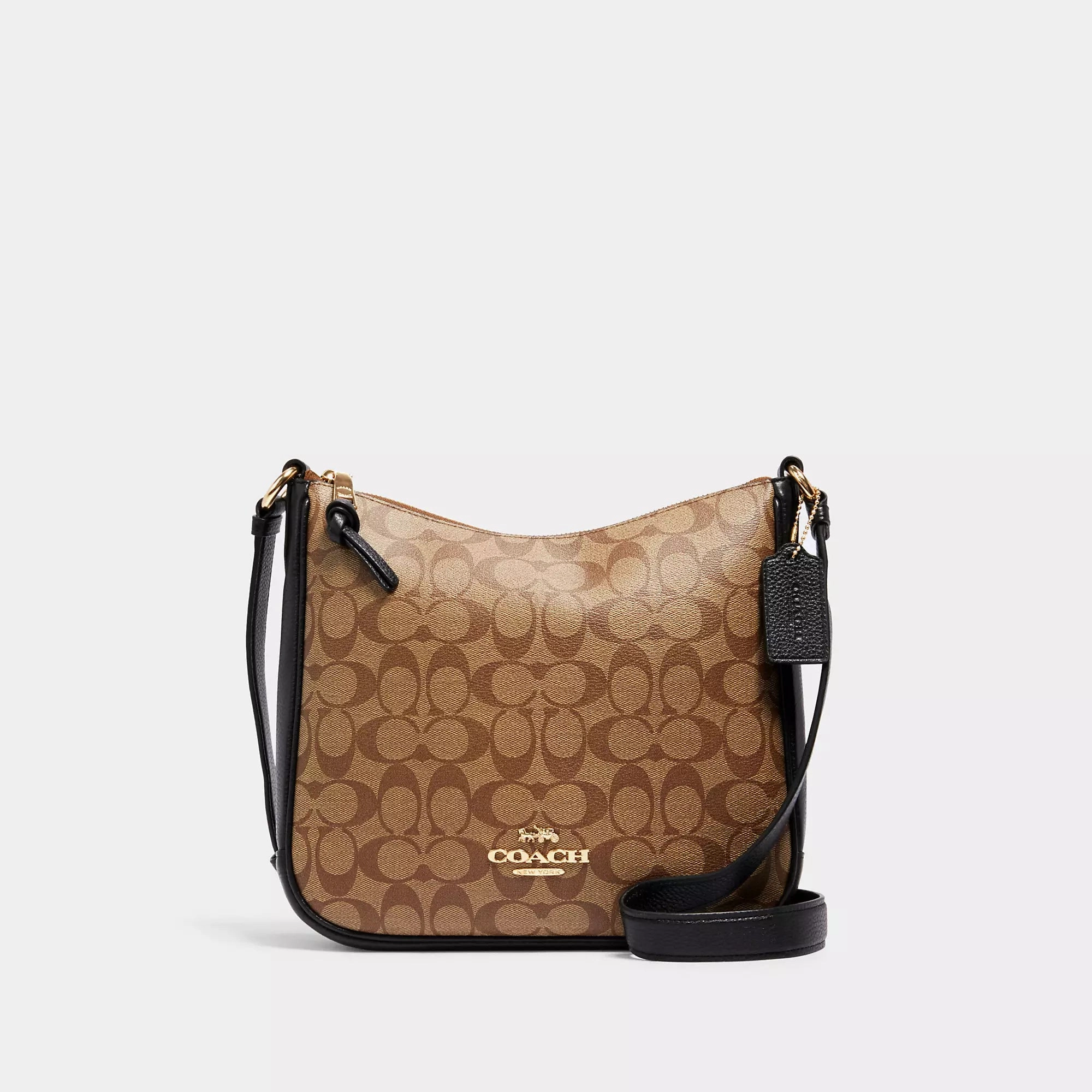 Coach Outlet Ellie File Bag In Signature Canvas