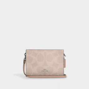 Coach Outlet Slim Crossbody Bag In Signature Canvas