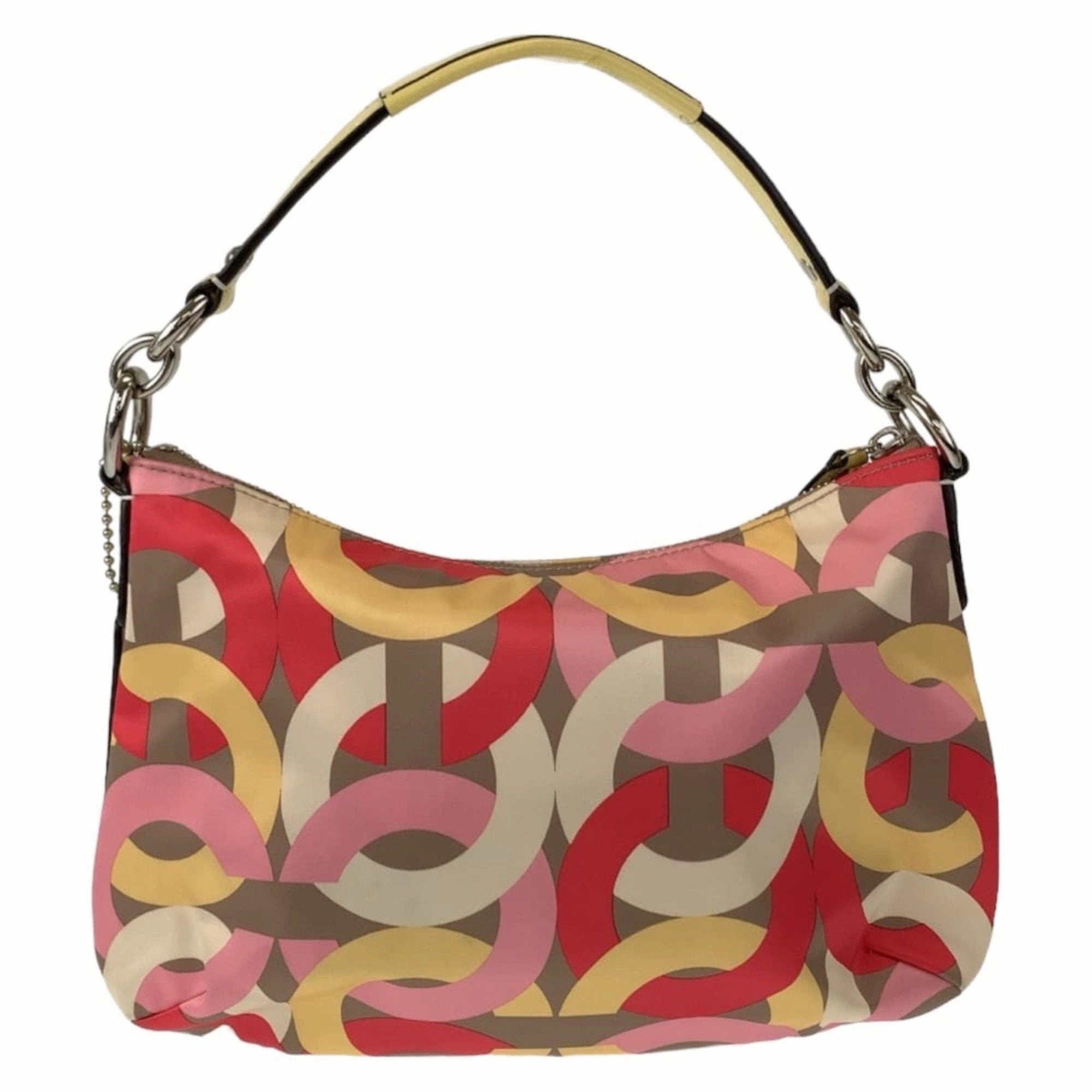 Coach pink Cotton Shoulder Bag (Pre-Owned)