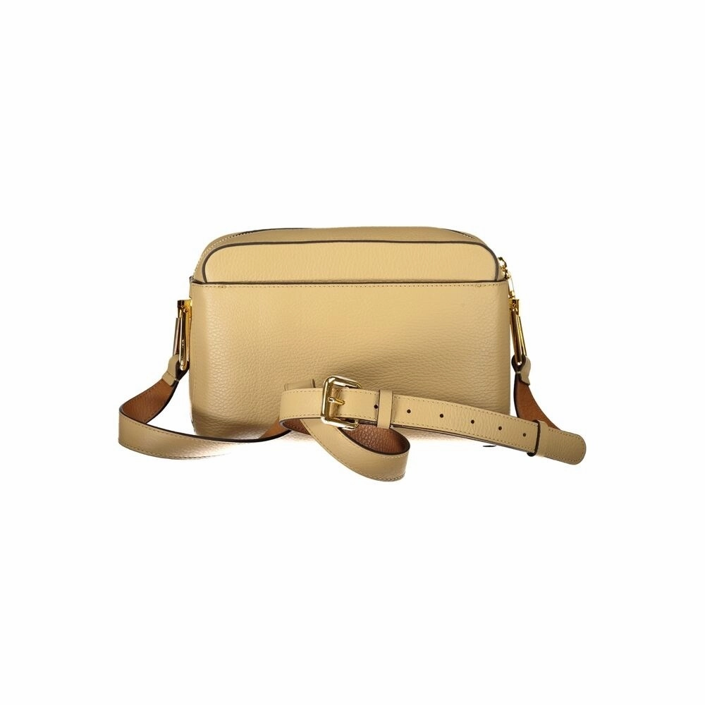 Coccinelle Beige Leather Women's Handbag