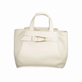 Coccinelle White Leather Handbag