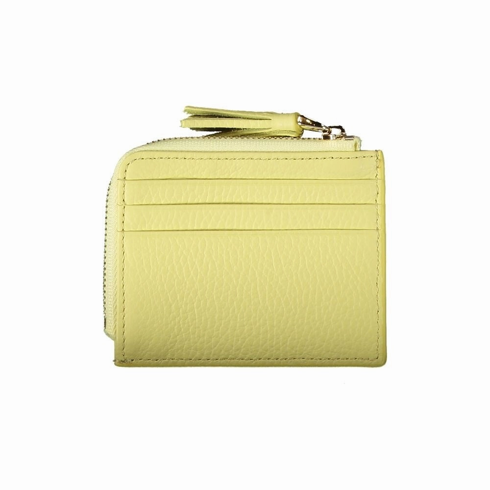 Coccinelle Yellow Leather Women's Wallet