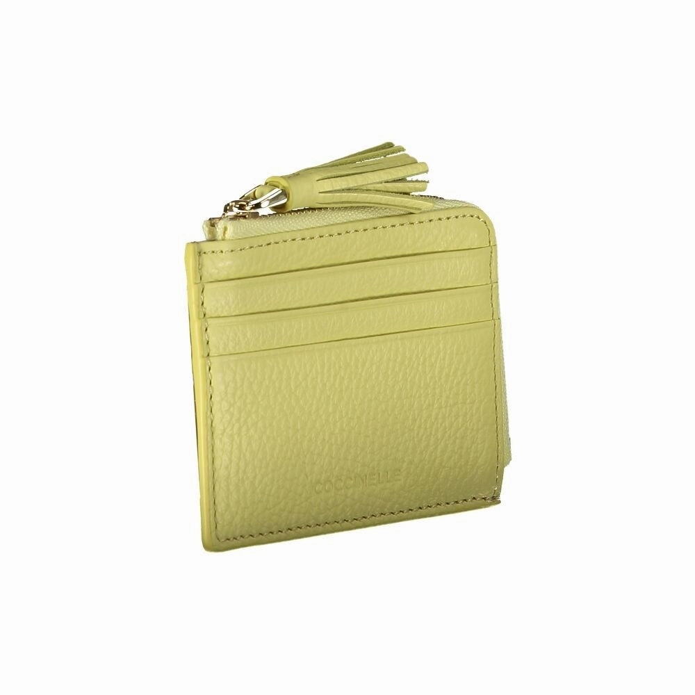 Coccinelle Yellow Leather Women's Wallet