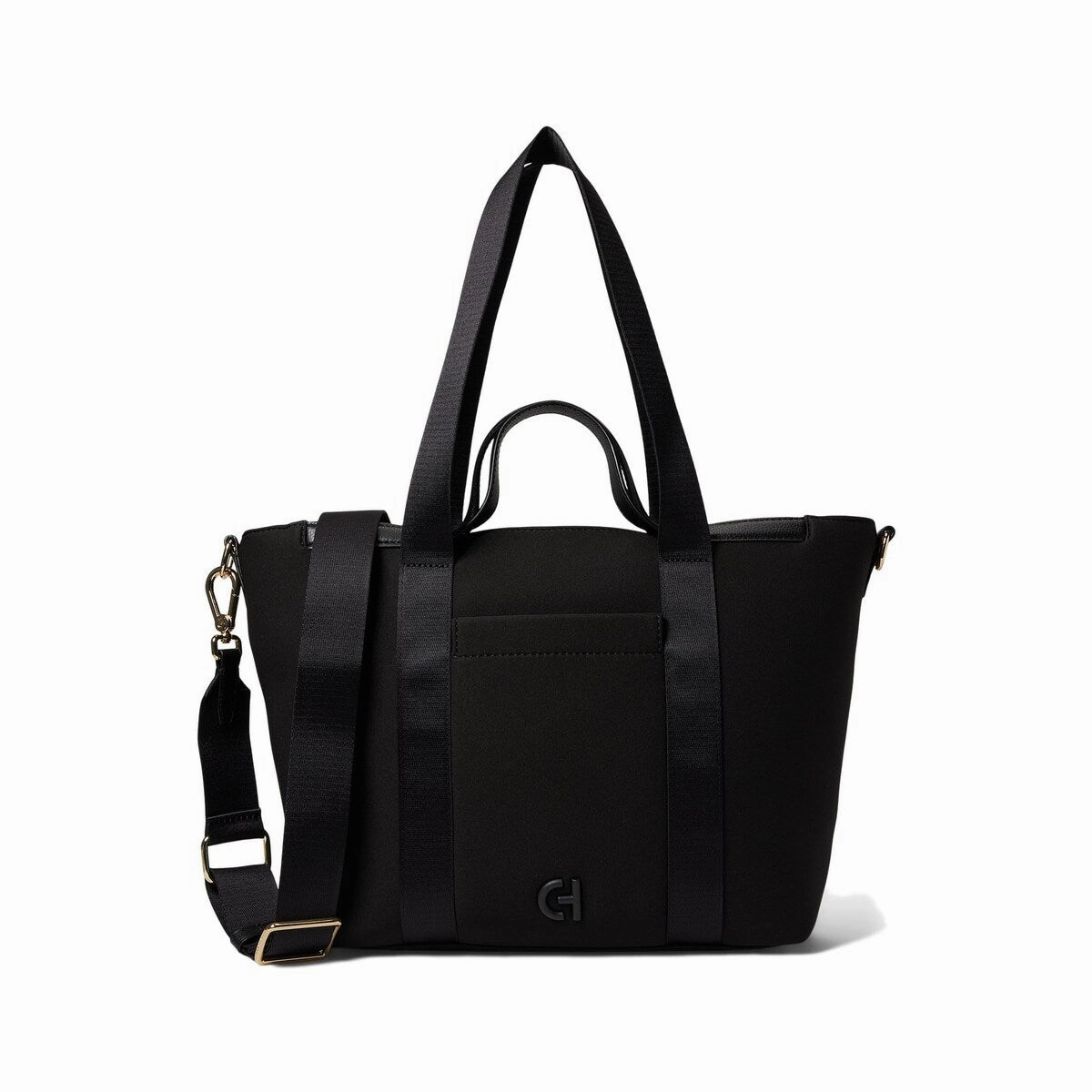 Cole Haan Convertible Neoprene Tote Black