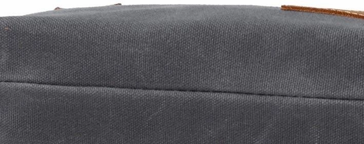 Cool Canvas Leather Mens Wristlet Bag Vintage Clutch Zipper Bag for Men