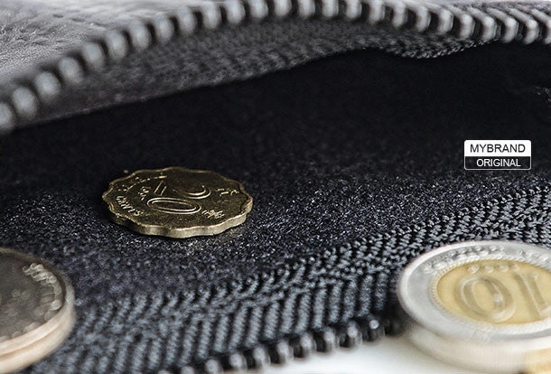 Cool Mens Leather long wallet for men zipper clutch vintage wallet for men