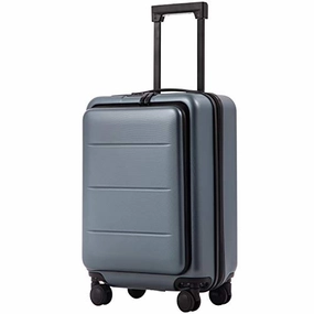 COOLIFE Luggage Suitcase Piece Set Carry On ABS PC Spinner Trolley with Laptop pocket (Night navy, 20in(carry on))