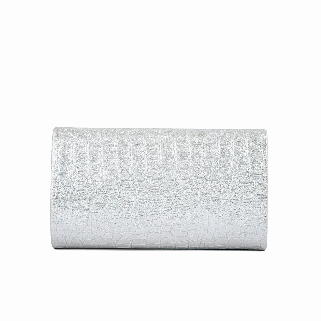 Cream Fancy Clutch P24158