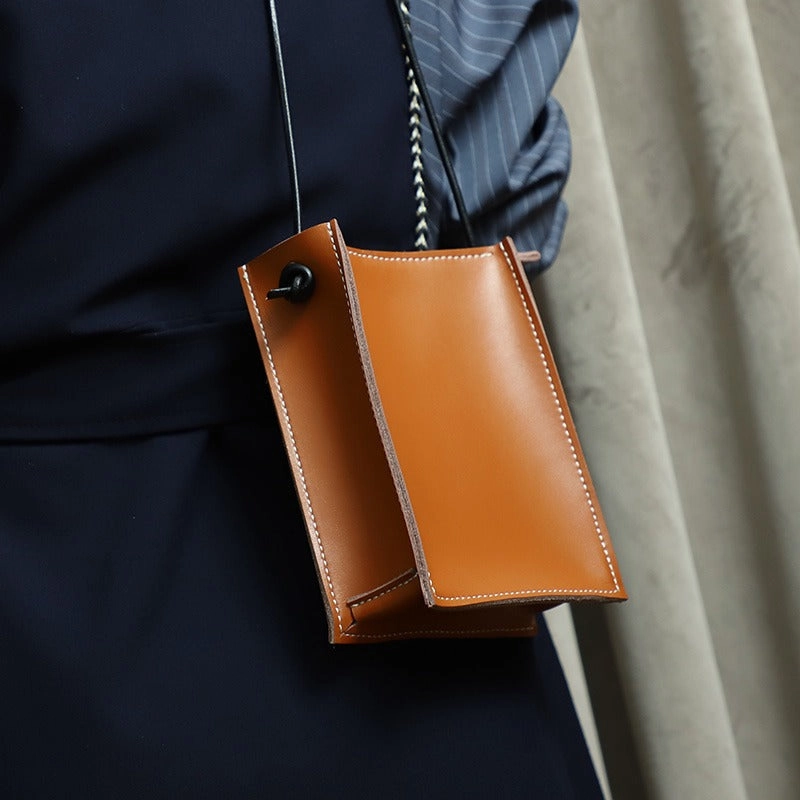 Cute Leather Phone Purse Women Side Bag Box Phone Crossbody Purse For Women