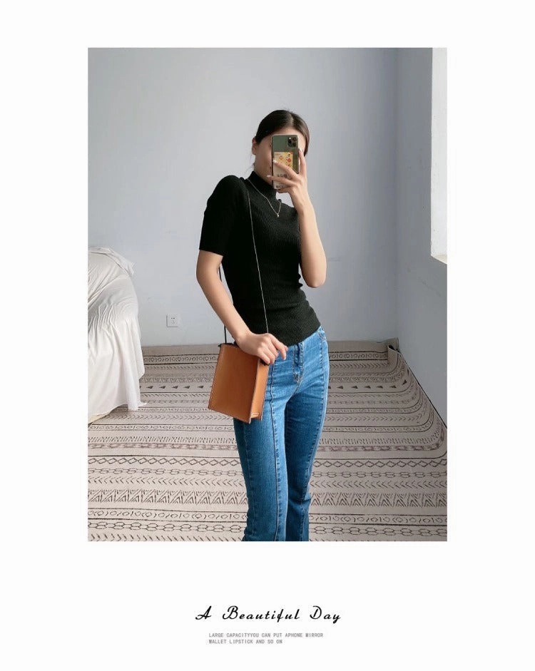 Cute Leather Phone Purse Women Side Bag Box Phone Crossbody Purse For Women