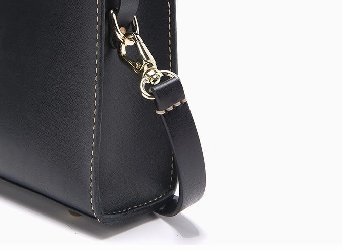 Cute Leather Red Womens Mini Chain Purse Handbag Chain Shoulder Bags for Women