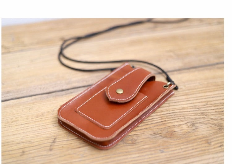 Cute LEATHER Slim Side Bags Pouch Phone WOMEN SHOULDER BAG Phone Crossbody Pouch FOR WOMEN