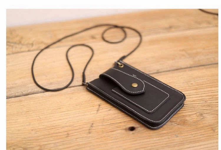 Cute LEATHER Slim Side Bags Pouch Phone WOMEN SHOULDER BAG Phone Crossbody Pouch FOR WOMEN