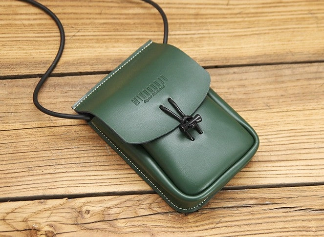 Cute LEATHER WOMEN Mini Cell Phone SHOULDER BAG Small Crossbody Purse FOR WOMEN