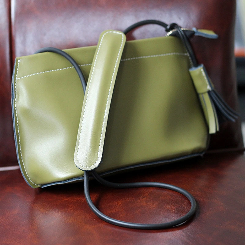 Cute LEATHER WOMEN Mini SHOULDER BAG Small Crossbody Purses FOR WOMEN