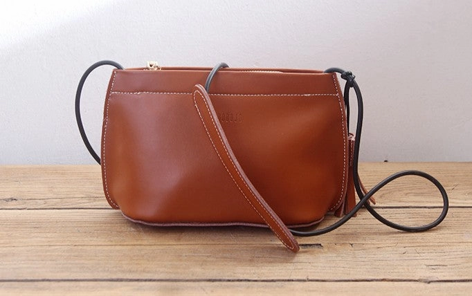 Cute LEATHER WOMEN Mini SHOULDER BAG Small Crossbody Purses FOR WOMEN
