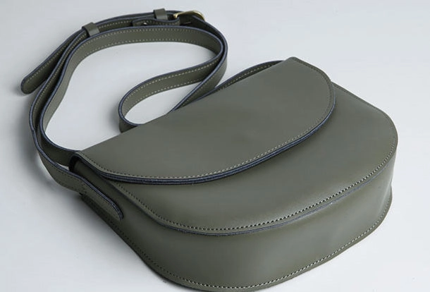 Cute Leather Women Round Crossbody Bag Shoulder Bag Purse for Women