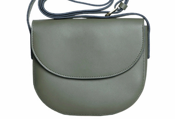 Cute Leather Women Round Crossbody Bag Shoulder Bag Purse for Women