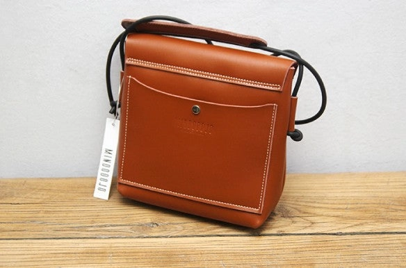Cute LEATHER WOMEN SHOULDER BAG Contrast Color Crossbody Purses FOR WOMEN