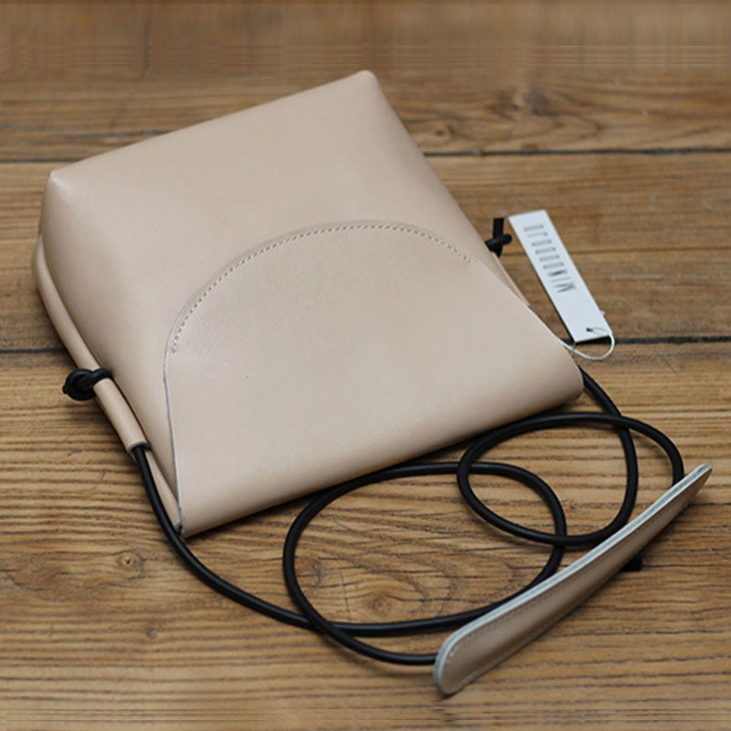 Cute LEATHER WOMEN SHOULDER BAG Contrast Color Crossbody Purses FOR WOMEN