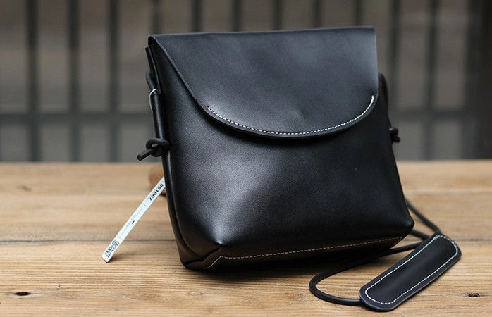 Cute LEATHER WOMEN SHOULDER BAG Contrast Color Crossbody Purses FOR WOMEN