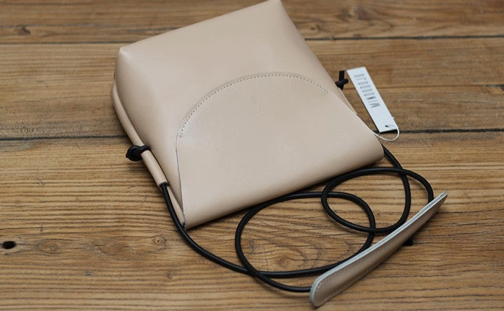 Cute LEATHER WOMEN SHOULDER BAG Contrast Color Crossbody Purses FOR WOMEN
