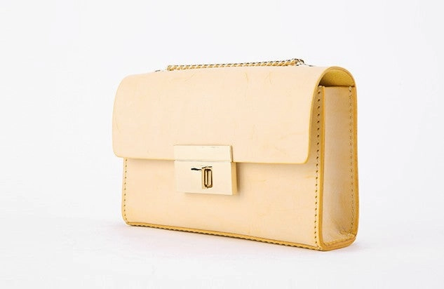 Cute Leather Womens Fashion Small Chain Shoulder Purse Chain Crossbody Bag for Women