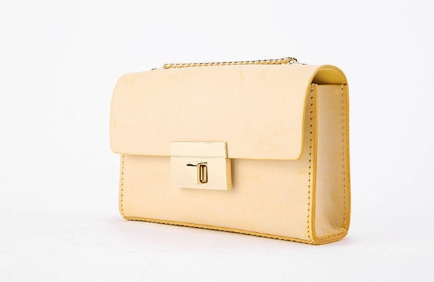 Cute Leather Womens Fashion Small Chain Shoulder Purse Chain Crossbody Bag for Women