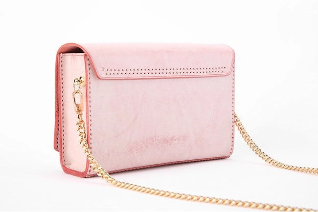 Cute Leather Womens Mini Chain Purse Makeup Fashion Handbags Chain Shoulder Bag for Women
