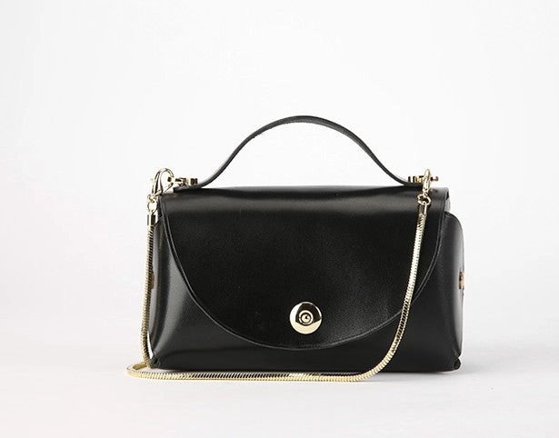 Cute Leather Womens Mini Chain Purse Makeup Handbags Chain Shoulder Bag for Women