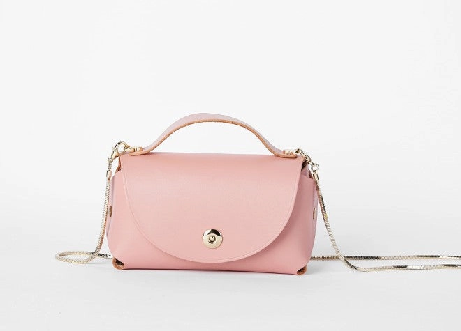 Cute Leather Womens Mini Chain Purse Makeup Handbags Chain Shoulder Bag for Women