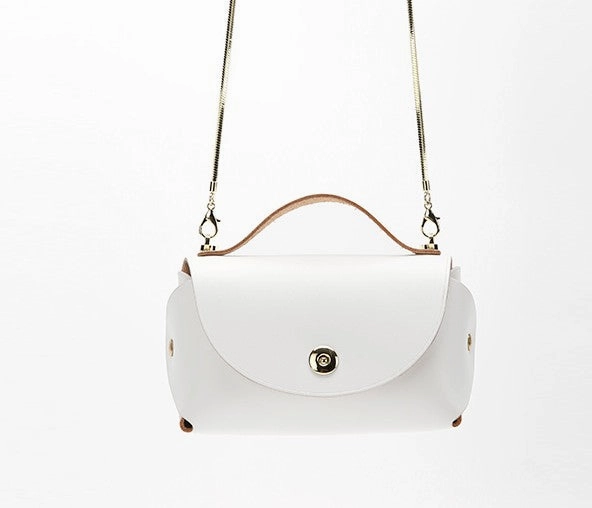 Cute Leather Womens Mini Chain Purse Makeup Handbags Chain Shoulder Bag for Women