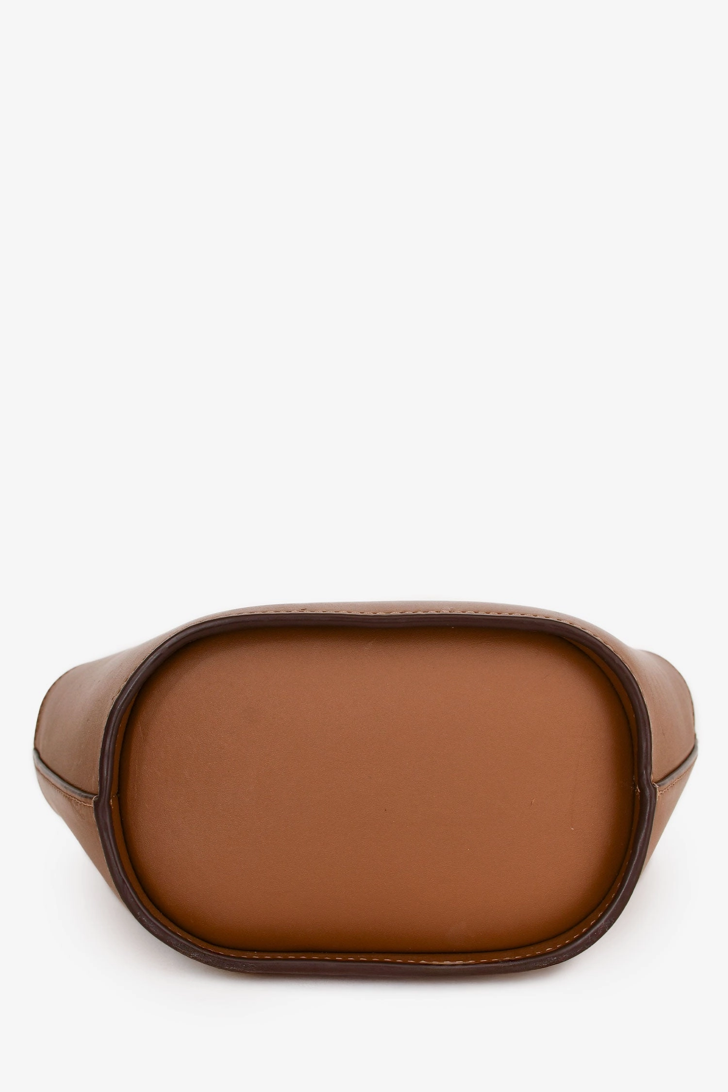 Danse Lente Brown Leather Johnny Bucket Bag