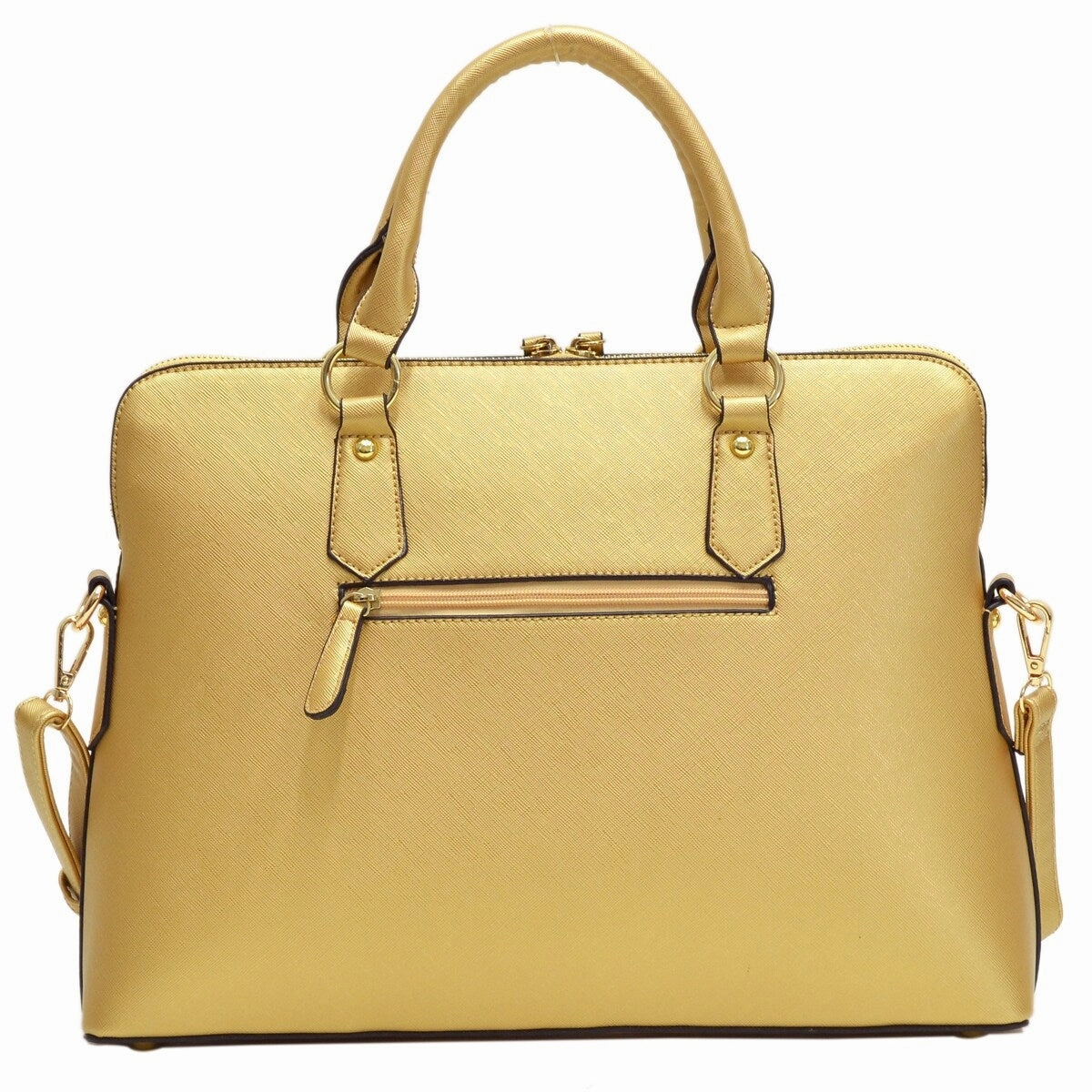Dasein Slim Briefcase With Removable Shoulder Strap