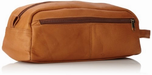 David King & Co. Large Multi Pocket Shave Kit, Tan, One Size