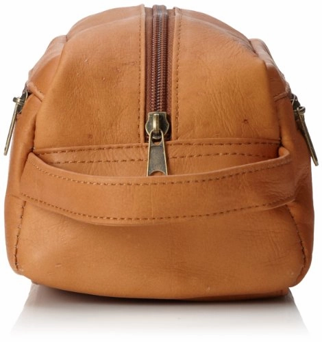 David King & Co. Large Multi Pocket Shave Kit, Tan, One Size