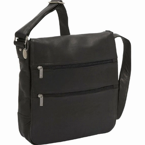 David King Leather Laptop Messenger