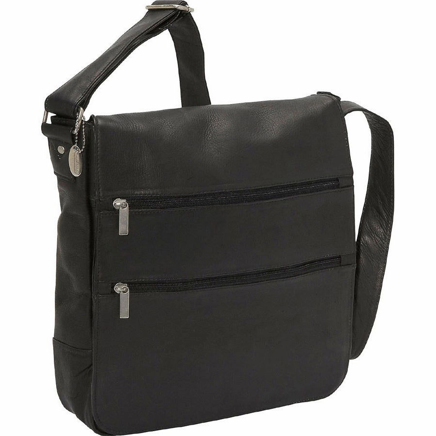 David King Leather Laptop Messenger