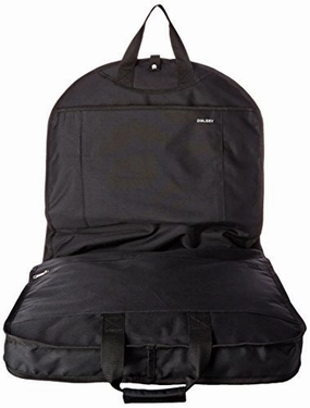 Delsey Luggage Helium Garment Bag, Suit Or Dress Bag, Includes Carry Handle, Black