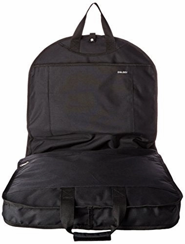 Delsey Luggage Helium Garment Bag, Suit Or Dress Bag, Includes Carry Handle, Black