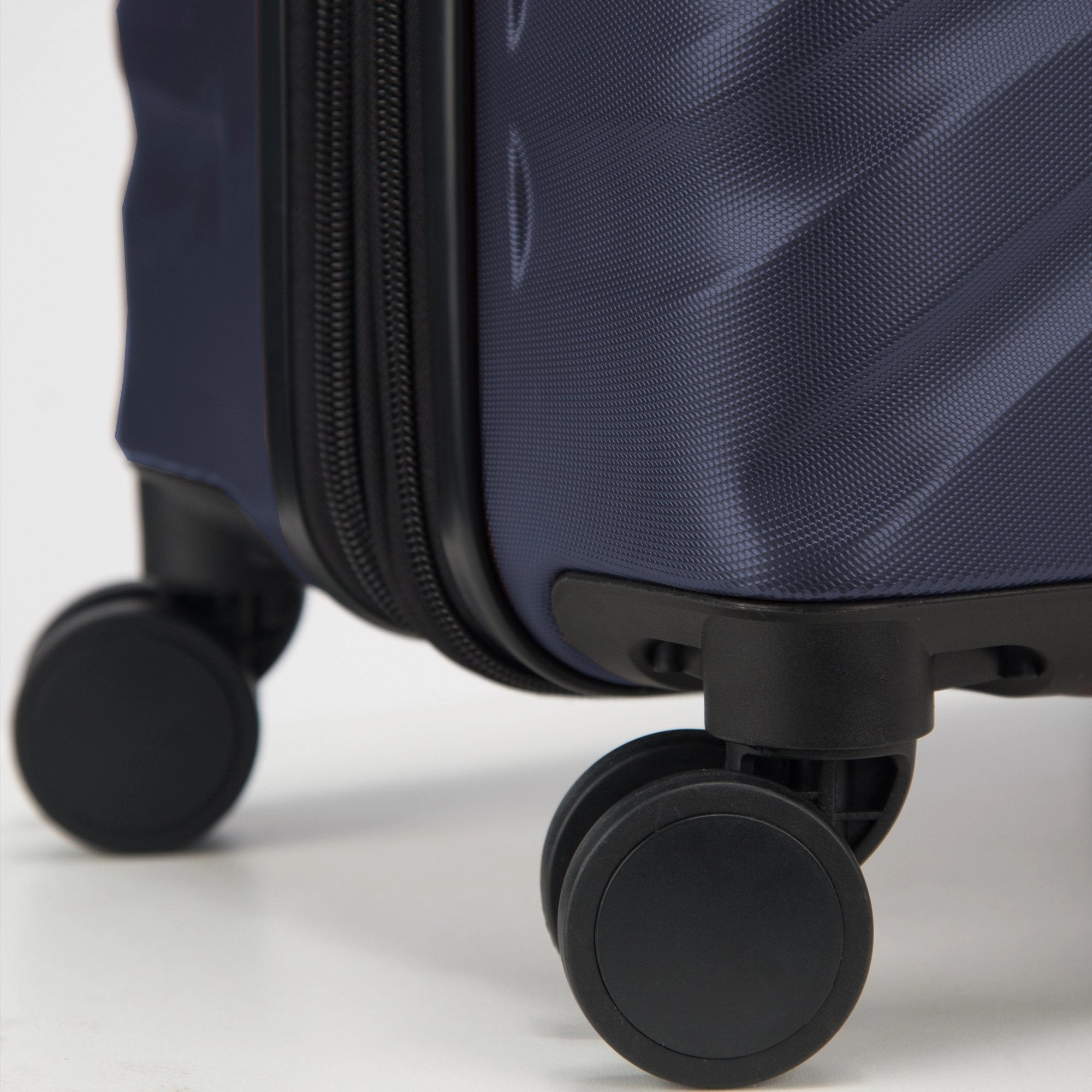 Delsey Paris Alexis 2-PC Set | Carry-On & 25-Inch Expandable Trolley (Navy Blue)