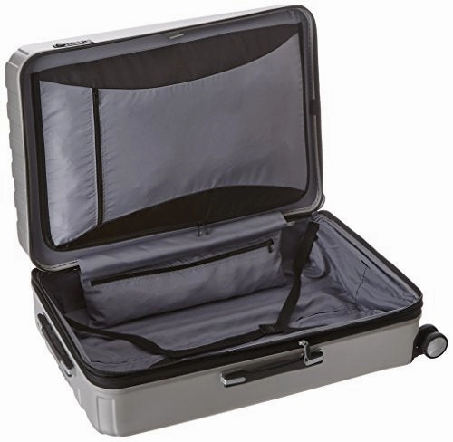 DELSEY Paris Luggage Helium Titanium 29" Exp. Spinner Trolley Hard Case Suitcase, Silver, One Size