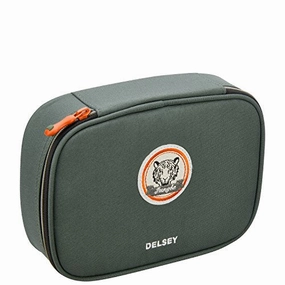 DELSEY PARIS Scolaire 2018 Pencil Cases, 23 cm, 2 liters, Green (Khaki)