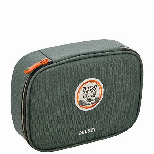 DELSEY PARIS Scolaire 2018 Pencil Cases, 23 cm, 2 liters, Green (Khaki)