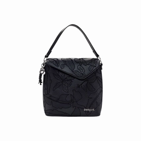 Desigual Black Polyethylene Backpack