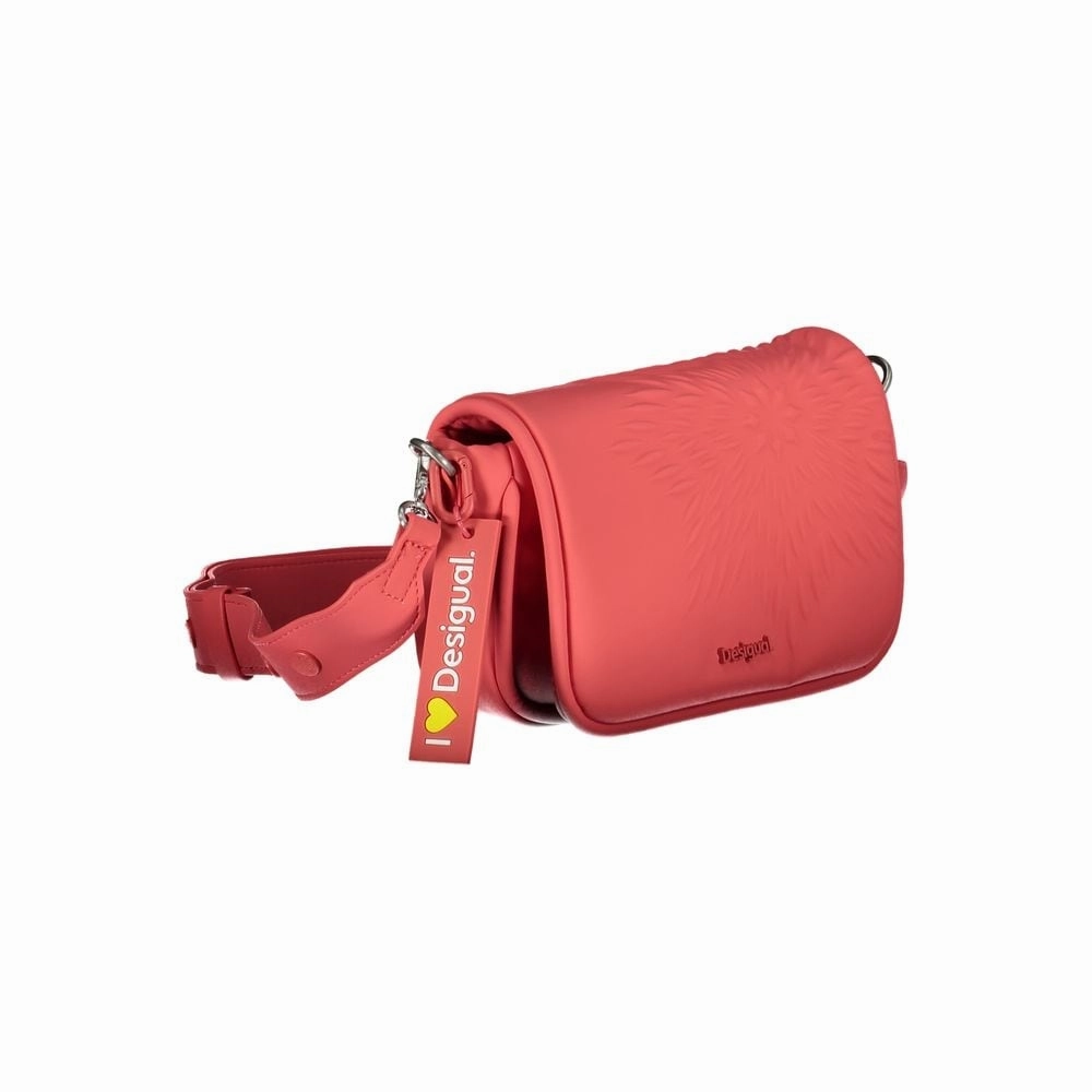 Desigual Red Polyethylene Women's Handbag