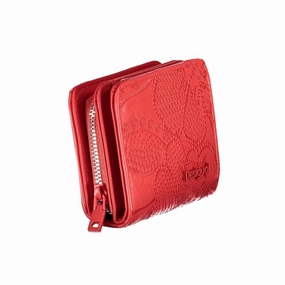 Desigual Red Polyethylene Women's Wallet